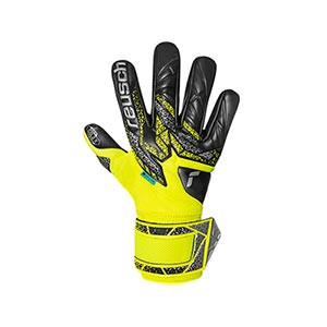 Reusch Attrakt Gold X NC - Guantes de portero profesionales Reusch corte Negative Cut - amarillos