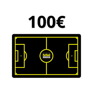 Tarjeta Regalo 100 euros futbolmania - Tarjeta Regalo de 100 euros en futbolmania