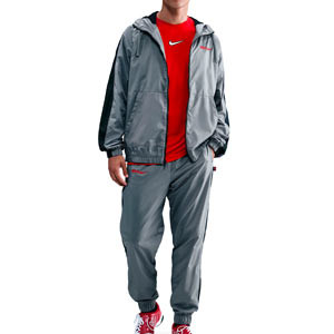 Chándal Nike Atlético Woven - Chándal Nike del Atlético de Madrid 2025 2026 - gris