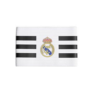 Brazalete de capitán adidas Real Madrid - Brazalete de capitán adidas del Real Madrid - blanco