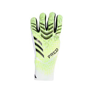 adidas Predator Pro - Guantes de portero profesionales adidas corte negativo - verde claro