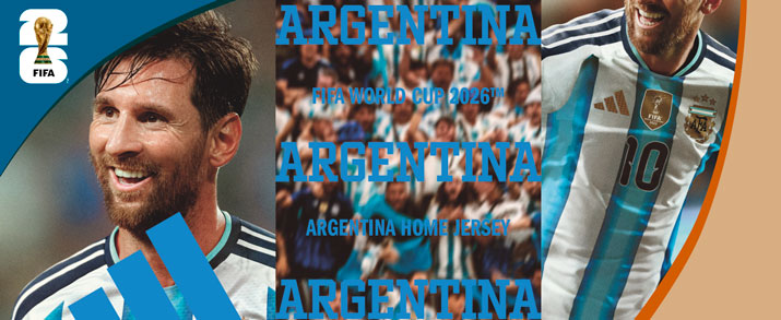Equipación Argentina World Cup 2026
