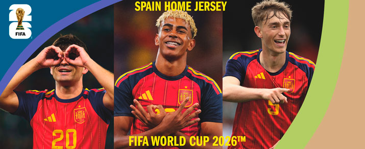 Equipación España Eurocopa 2026